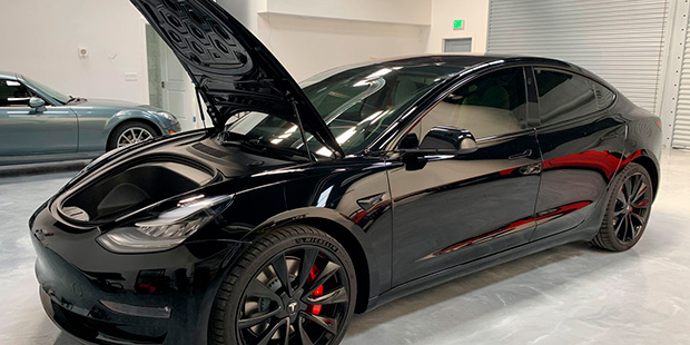 Tesla Ceramic Coating Preparation